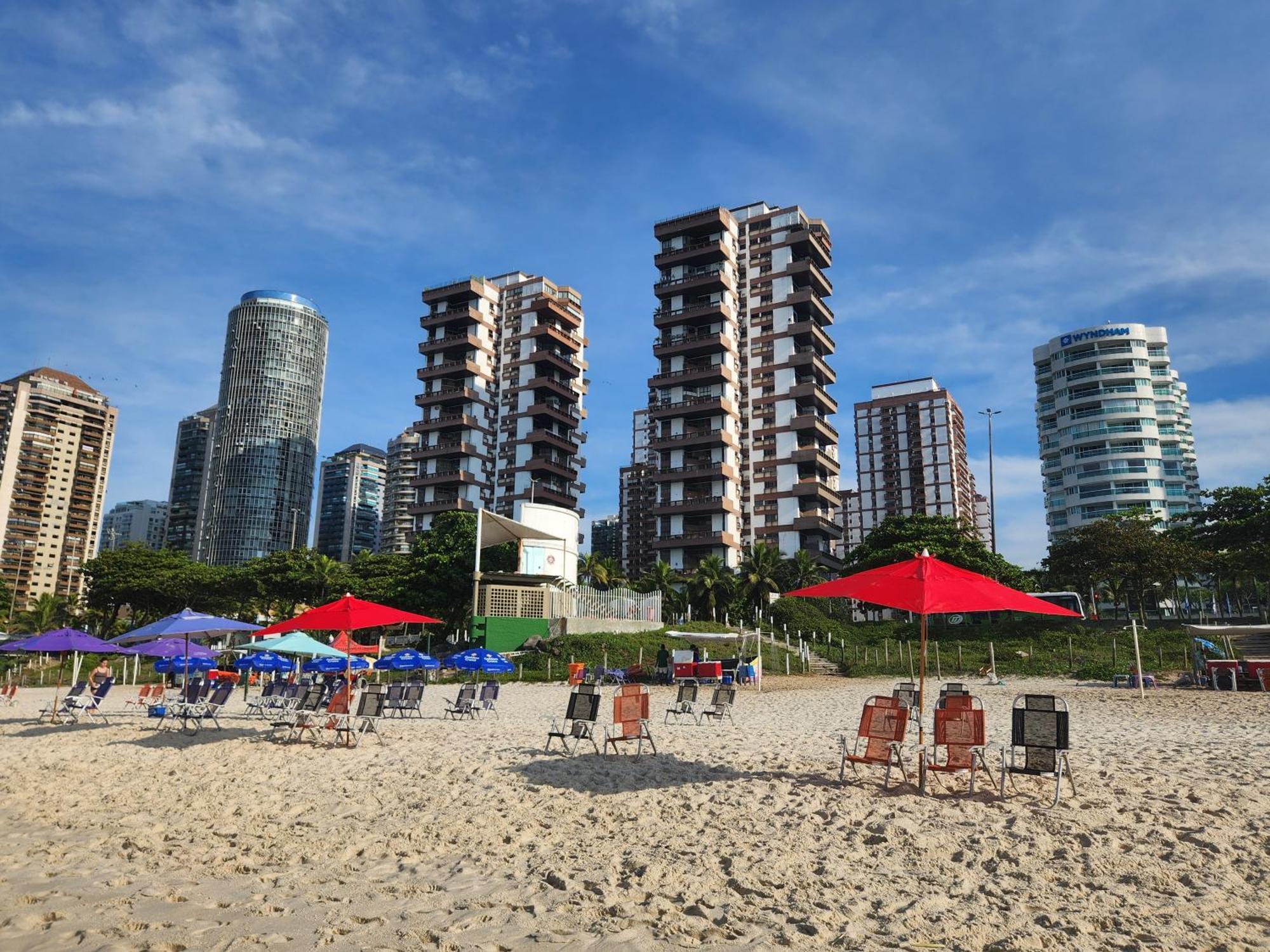 Apartamento Barramares Flat - Condominio Em Frente A Praia Da Barra Da Tijuca Rio de Janeiro Eksteriør bilde