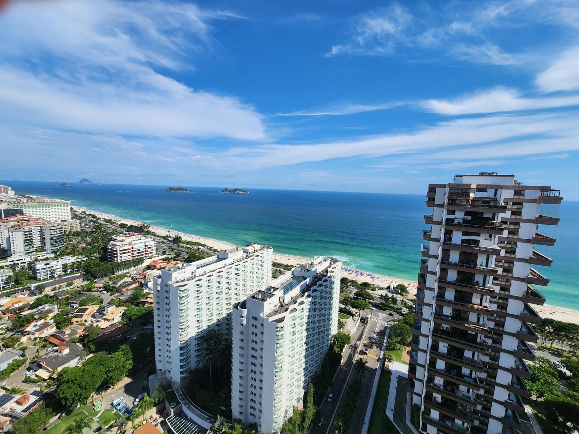 Apartamento Barramares Flat - Condominio Em Frente A Praia Da Barra Da Tijuca Rio de Janeiro Eksteriør bilde
