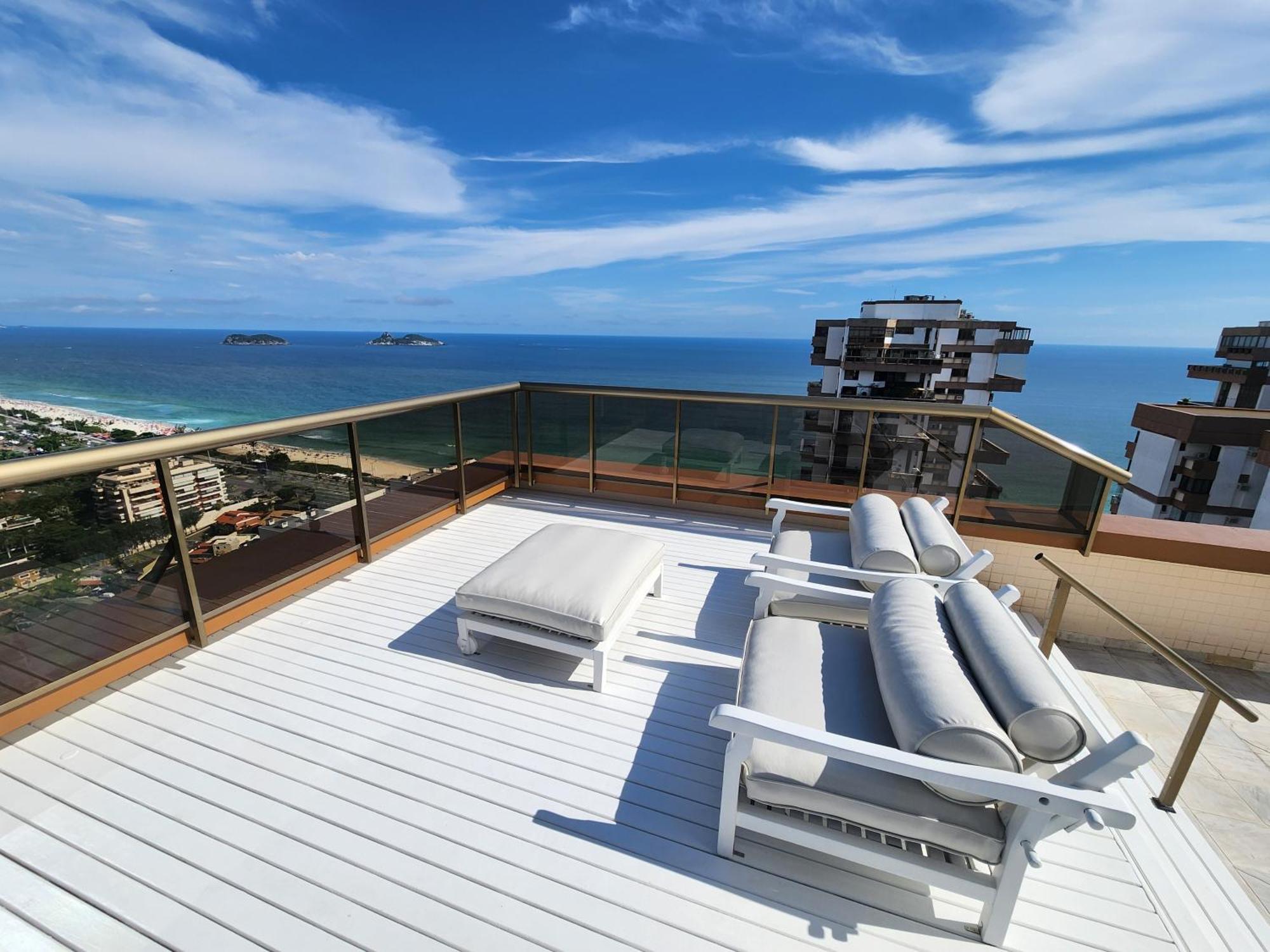 Apartamento Barramares Flat - Condominio Em Frente A Praia Da Barra Da Tijuca Rio de Janeiro Eksteriør bilde