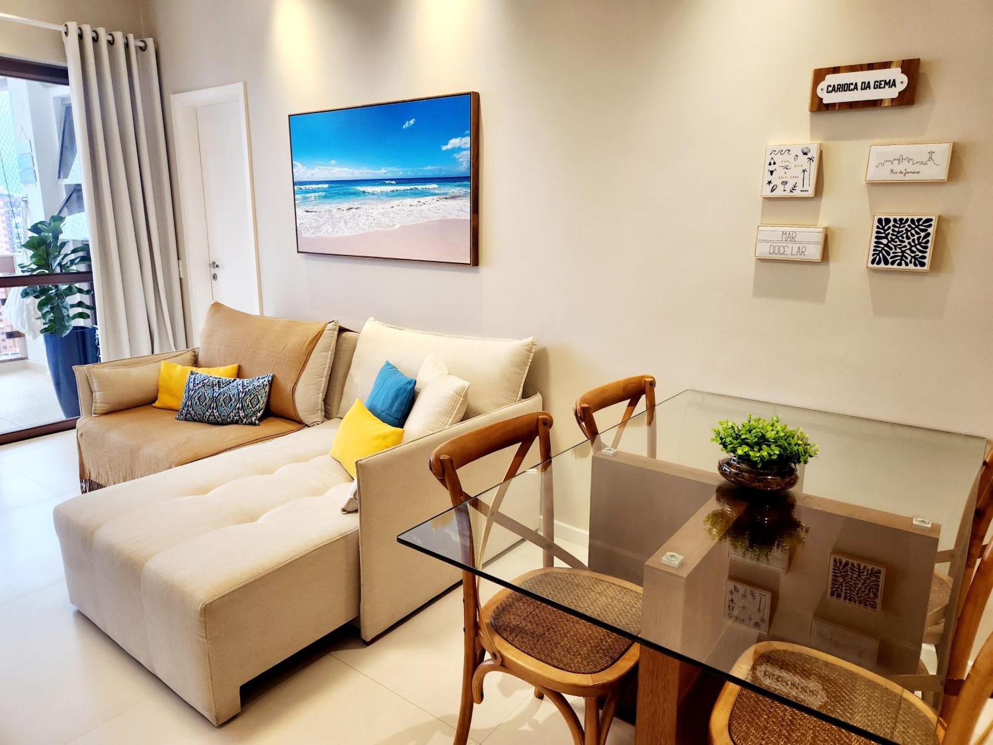 Apartamento Barramares Flat - Condominio Em Frente A Praia Da Barra Da Tijuca Rio de Janeiro Eksteriør bilde
