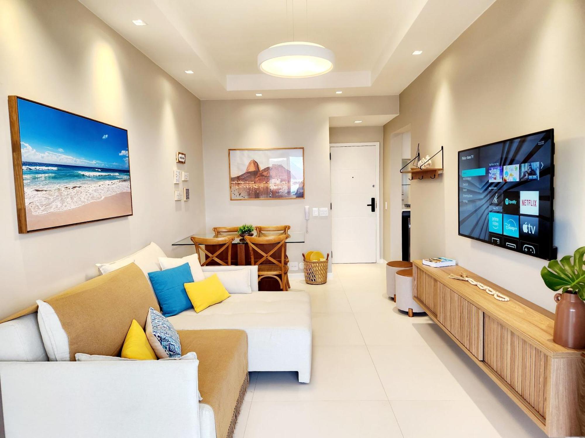 Apartamento Barramares Flat - Condominio Em Frente A Praia Da Barra Da Tijuca Rio de Janeiro Eksteriør bilde